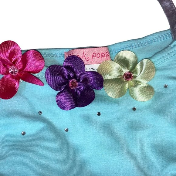 Pink Poppy Rainbow Unicorn Tulle Fancy Dress Girls Multi colour 5-6 Years - Picture 4 of 7